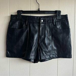 Urban Outfitters BDG Faux Leather Short - Size M